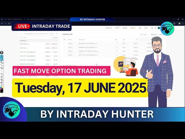 Live Bank Nifty Option Trading  | Intraday Trading by Intraday Hunter