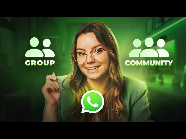 WhatsApp Community vs WhatsApp Group Review in 2024