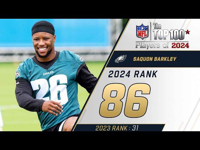 86: Saquon Barkley (RB, Eagles) | Top 100 Players of 2024