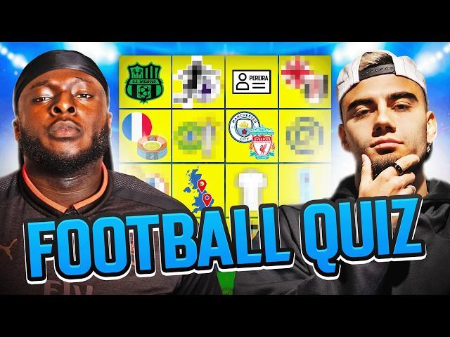 ANDREAS PEREIRA is the BEST at FOOTBALL QUIZ?! 