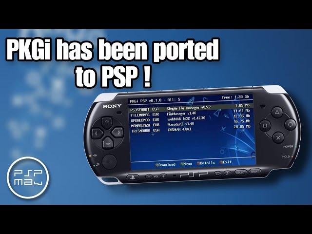PKGi now on PSP !