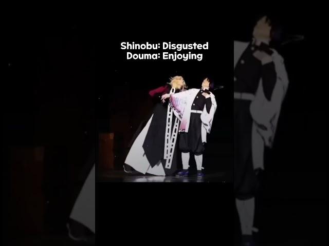 Meanwhile Douma: Enjoying  #Douma #Shinobu #Kny