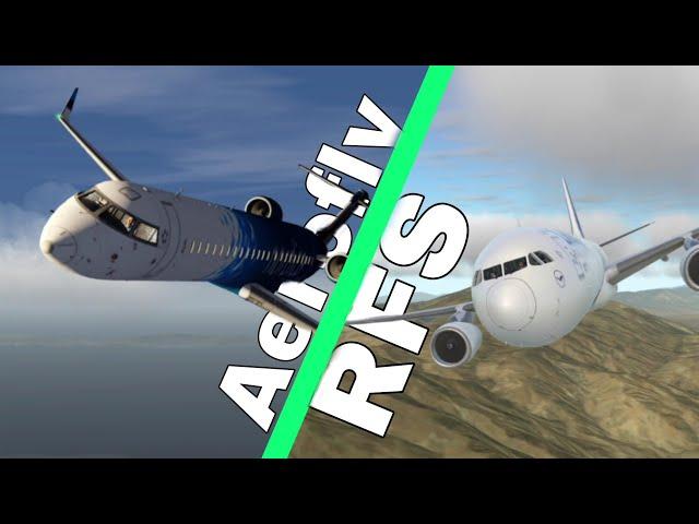 Aerofly FS 2023 vs. RFS Real Flight Simulator