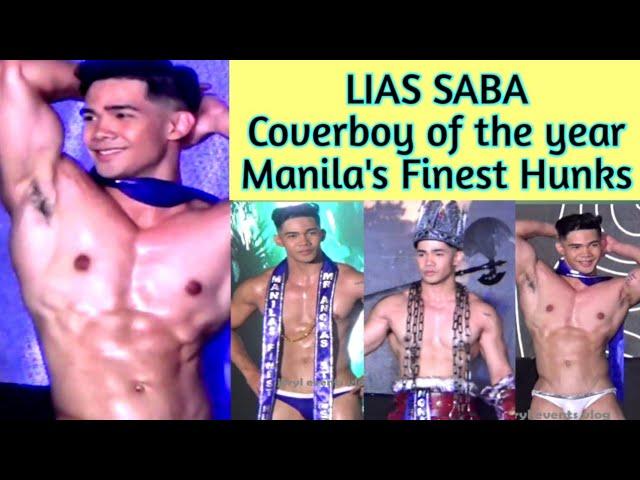 LIAS SABA is the epitome of a Body Builder at Manila's Finest Hunks Grand Finals