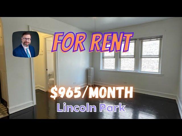 Affordable Studio Apartment for only $965/month! | Lincoln Park Chicago