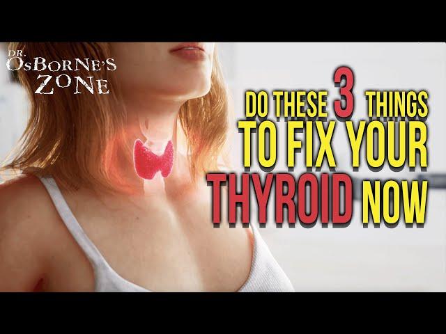 Cure for Thyroid Disease Discovered? 2024 - Dr. Osborne's Zone