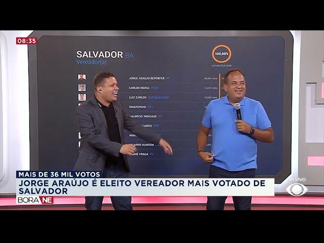 Jorge Araújo é o vereador mais votado da história de Salvador