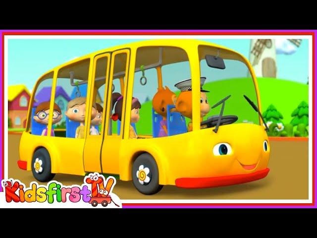 Nursery rhymes. The Wheels on the Bus.