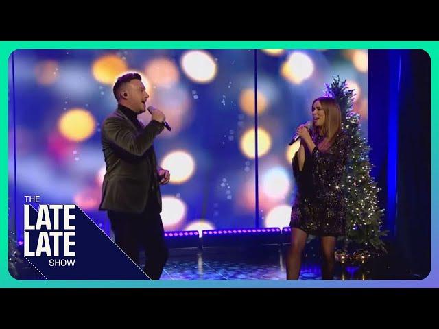 Nathan Carter & Una Healy perform Mistletoe and Wine | The Late Late Show Christmas Special