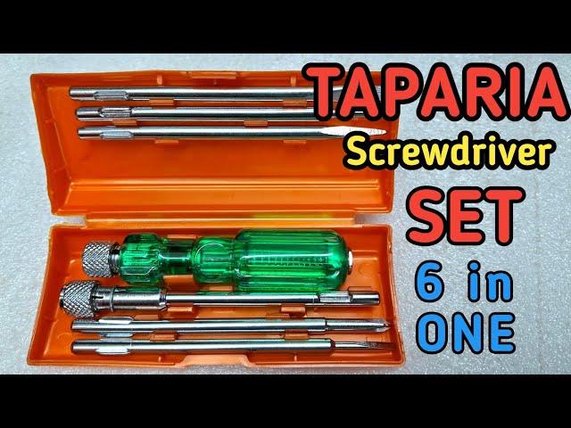 Taparia Screwdriver Set | Best screwdriver | Taparia screw driver