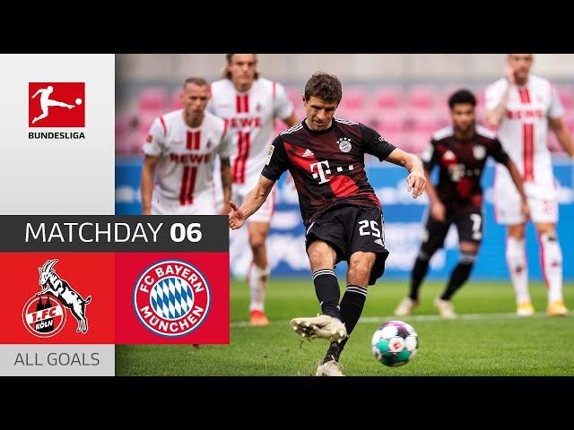 1. FC Köln - FC Bayern München | 1-2 | All Goals | Matchday 6 – Bundesliga 2020/21