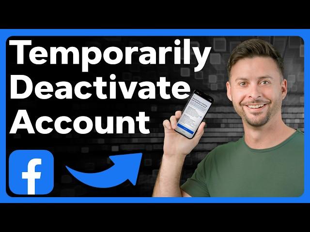 How To Temporarily Deactivate Facebook Account