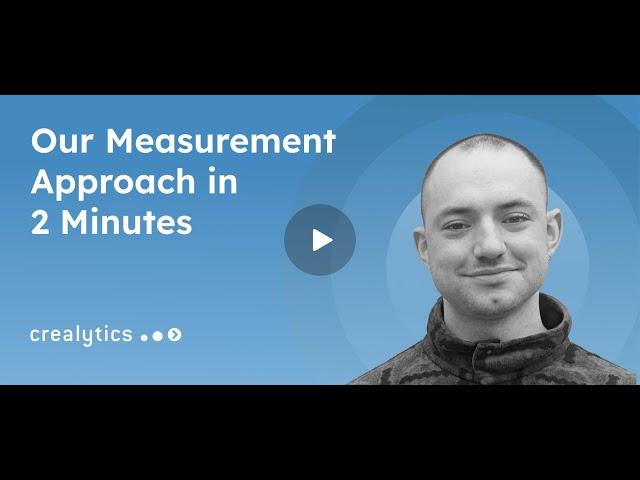 Crealytics' approach to measurement