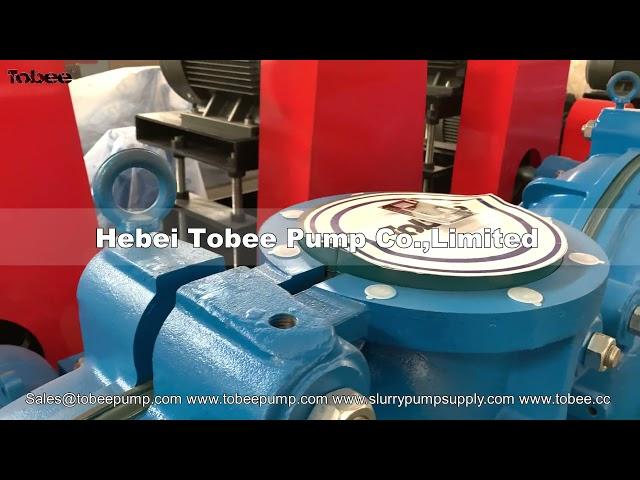 Tobee® 6 inch Rubber Lined Slurry Pump