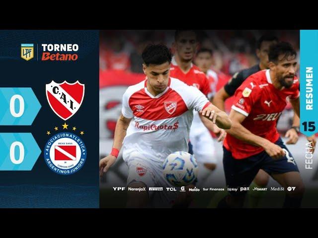 INDEPENDIENTE 0 - 0 ARGENTINOS I Resumen del partido | #TorneoBetano 2024