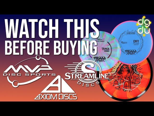 Everything You Need to Know About MVP, Axiom and Streamline Discs