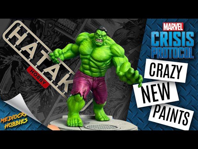 Painting the Hulk with Incredible New Paints! Hataka Hobby review!