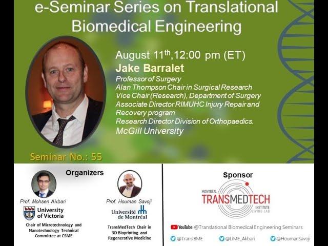 e-Seminar Series on Translational Biomedical Engineering with Prof. Albert Folch (2021-08-11)