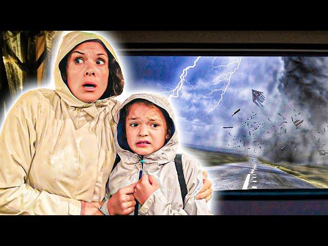 Caught In a Tornado Storm! 168 Hours in our RV!