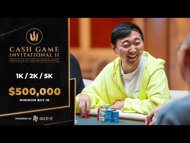 Triton Poker Series: Cash Game Invitational II - Day 1