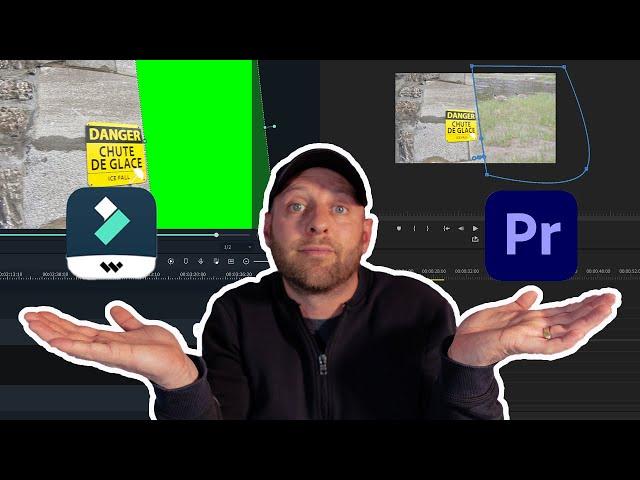 Filmora X VS Premiere Pro | Masking effect