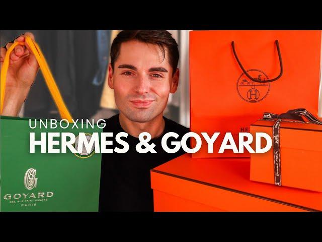 CONSCIOUS LUXURY HAUL.. HERMES & GOYARD Unboxing Fall / Winter 2023