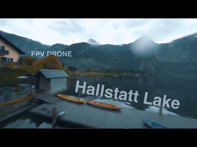 Hallstatt lake - Austria (Hallstätter See) | Cinematic FPV drone diving | 4K