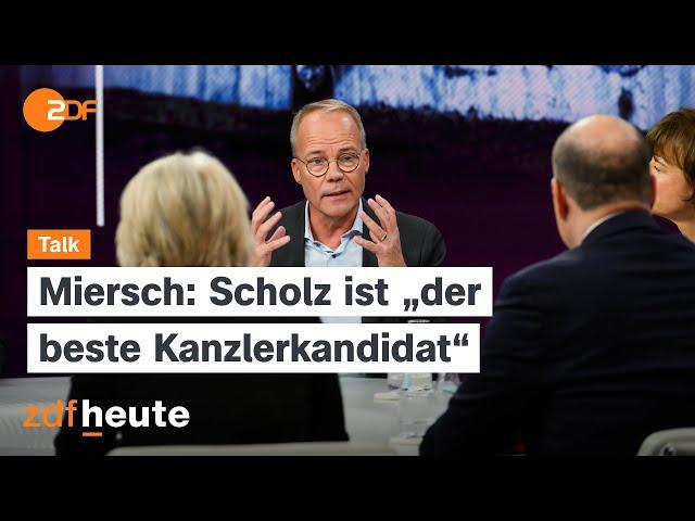 Ampel weg, Wahlkampf da! Hoffen auf einen Neustart? | maybrit illner vom 14. November 2024