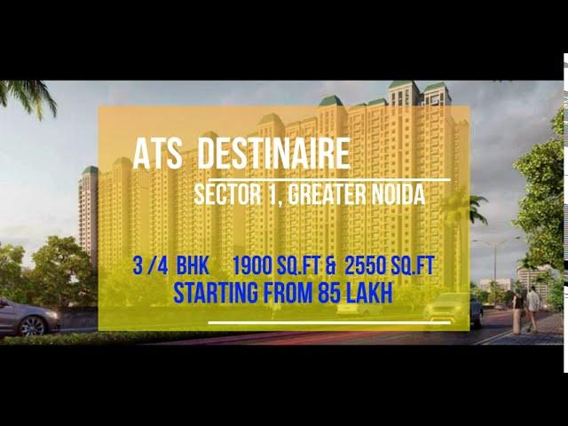 4 BHK Semi Furnished Luxurious Apartment in Greater Noida West ATS Destinaire | JKD Housing