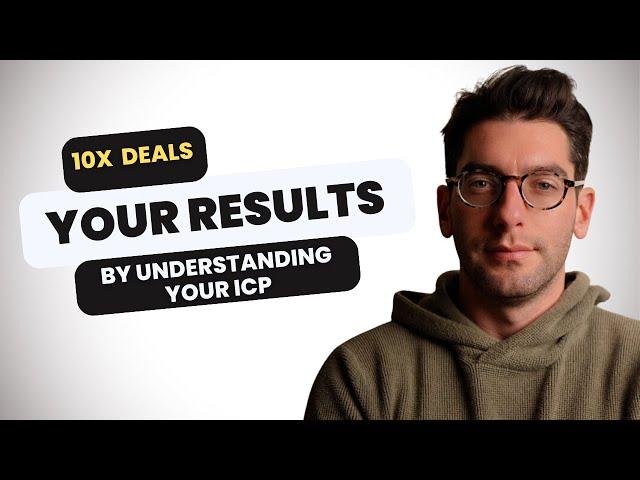 DON'T SELL ANYTHING if you don't understand your ICP. WATCH THIS FIRST!