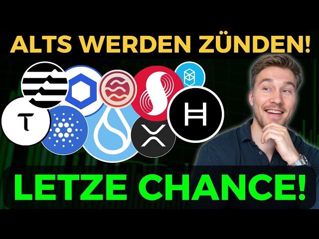 LETZE CHANCE, denn Altcoins werden 2025 alles OUTPERFORMEN!