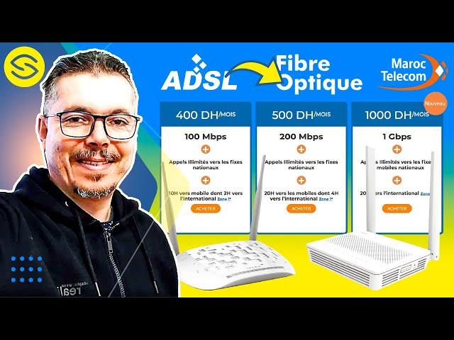 Secretofnet - Mohamed Lalah | Maroc Telecom Fibre optique عقد إشتراك اتصالات المغرب الألياف البصرية