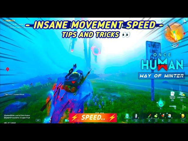 Increase movement speed in Once Human #2