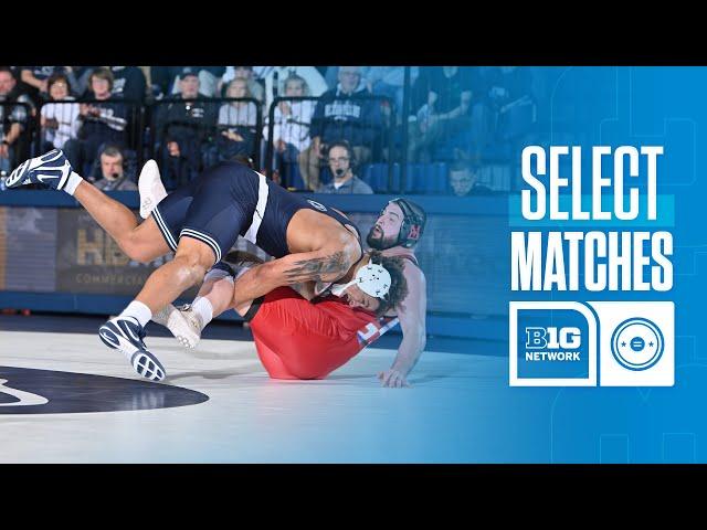 Select Matches: Maryland at Penn State | Big Ten Wrestling | 02/09/2025