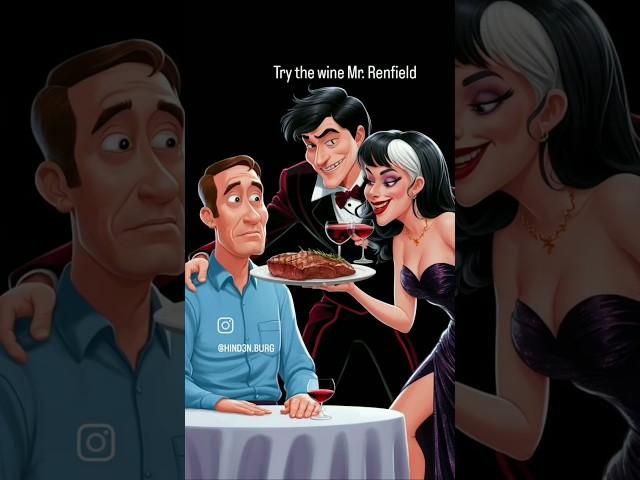 Dinner with Dracula #dracula #vampire #renfield #igor #castle #ai #gothic #monster #lure #trap