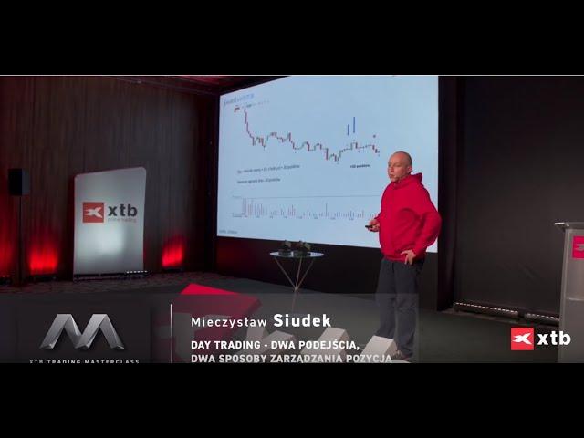 Day trading, dwa podejście, dwa sposoby zarządzania kapitałem - Mieczysław Siudek na XTB Trading MC