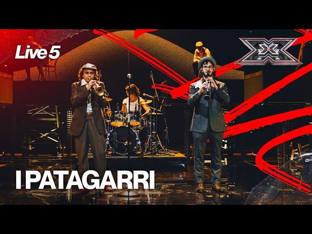 I PATAGARRI con un mashup di “Tu Vuò Fa L’Americano” e “Bella Ciao” | X FACTOR 2024 LIVE 5