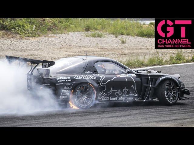 Mad Mike in Twin Turbo 4 Rotor RX-7 Wins Formula Drift Japan - GTChannel