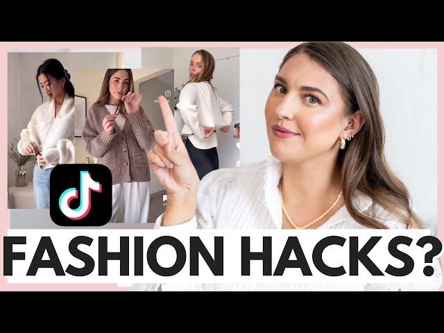 Reacting to *VIRAL* TikTok Fashion Hacks 