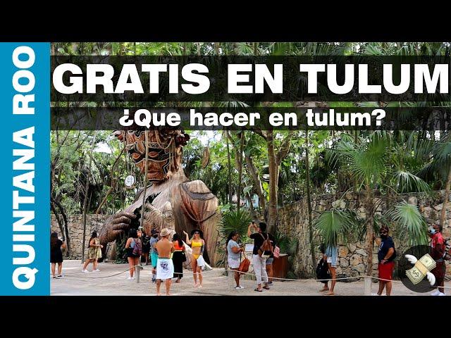 5 Cosas que Hacer GRATIS en Tulum 