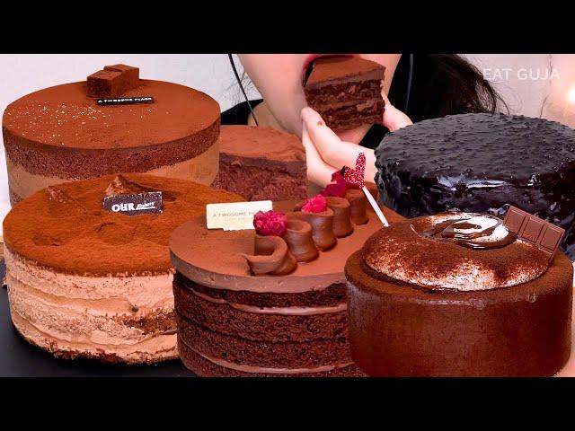 초코초코 홀케이크 한판 먹방 모음집 디저트 먹방 Choco CAKE Mukbang ASMR Collection