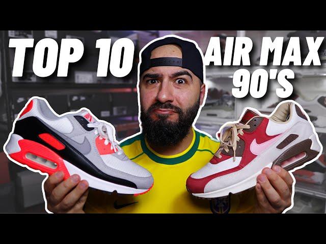 TOP 10 NIKE AIR MAX 90's