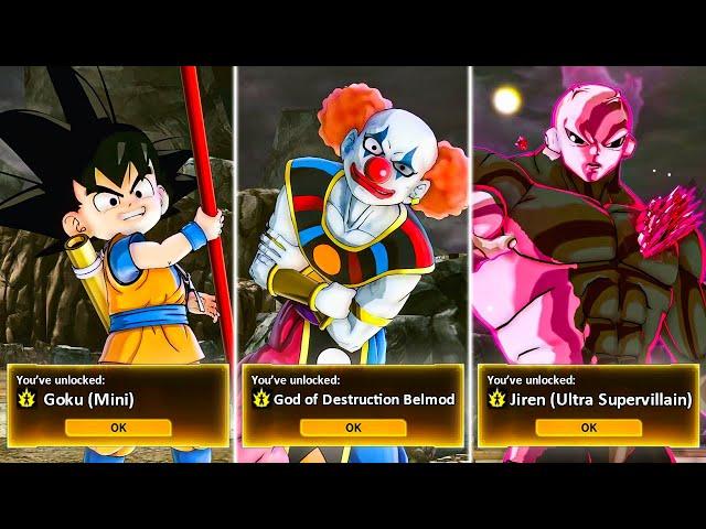 NEW DLC 18 CHARACTERS UNLOCKED + All Transformations, Skills & Movesets - Dragon Ball Xenoverse 2