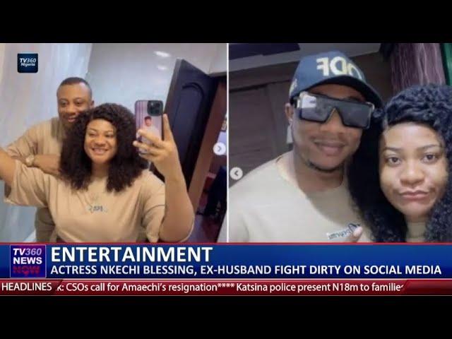 Entertainment: Actress Nkechi Blessing, ex-husband fight dirty on social media