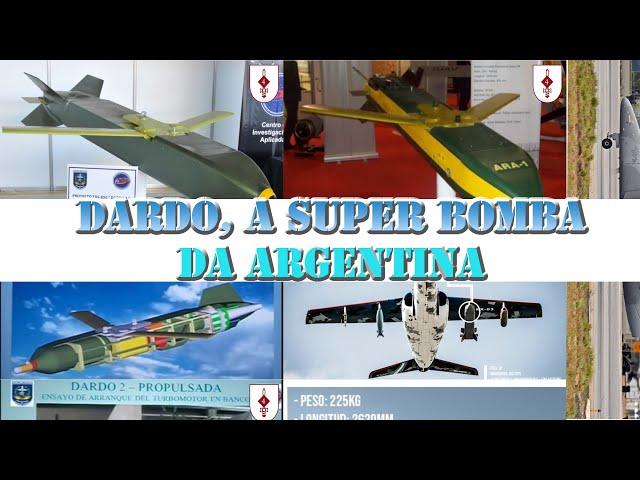 DARDO! A SUPER ARMA DE LONGO ALCANCE DA ARGENTINA PARA SER USADA EM SEUS "NOVOS" CAÇAS F-16 VIPER!!!