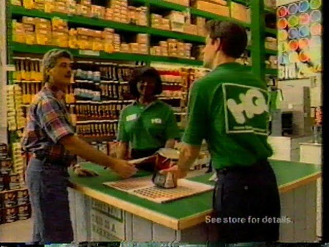 HQ (Home Quarters Warehouse) - 1994 TV Commercial