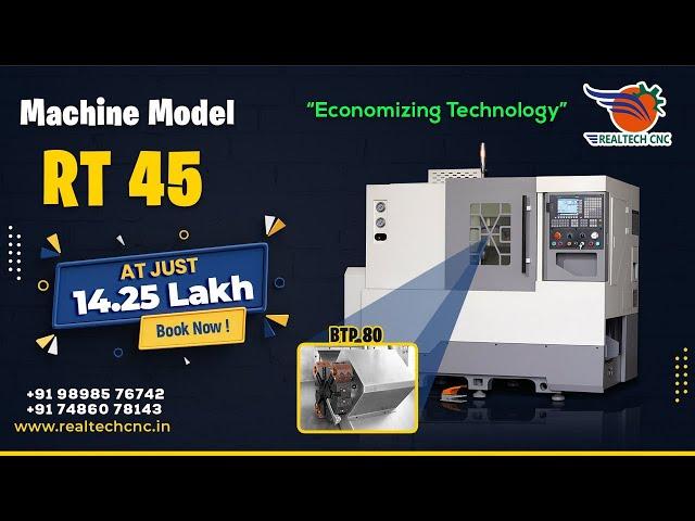 Model : RT 45 | RealTech CNC Machine VD - 355