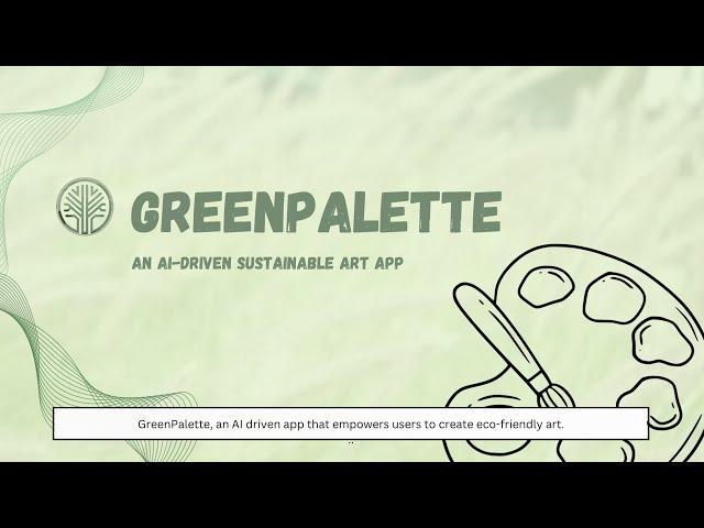 2024 Congressional App Challenge Video - GreenPalette