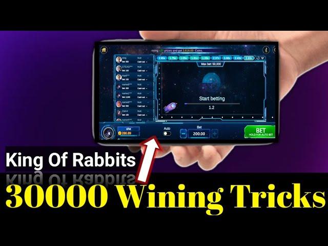 3000 Se 30000k King Of Rabbits Big Wining Tricks | Rocket Game | King Of Rabbits