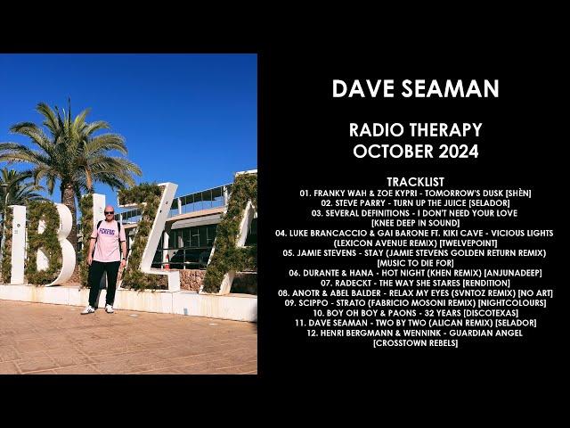 DAVE SEAMAN (UK) @ Radio Therapy October 2024